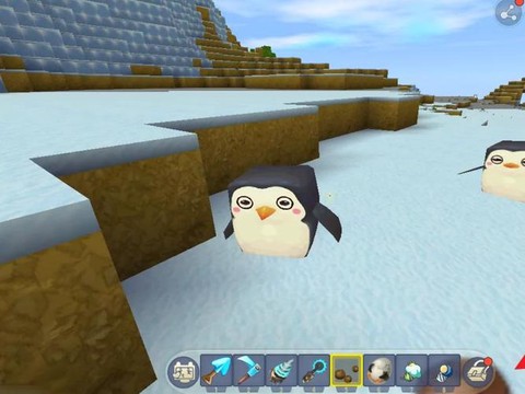 迷你世界怎么喂企鹅