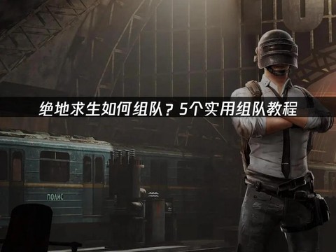 绝地求生单人怎么组队[图1]