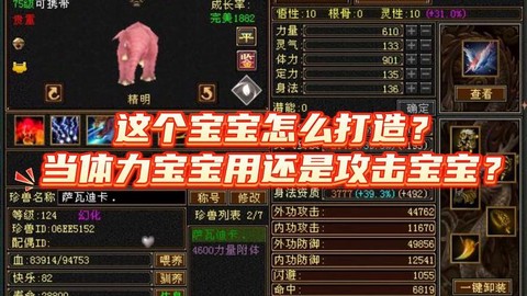 天龙八部忠诚的宝宝怎么打技能[图2]